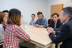 Powitanie nowej grupy studentów z Wietnamu